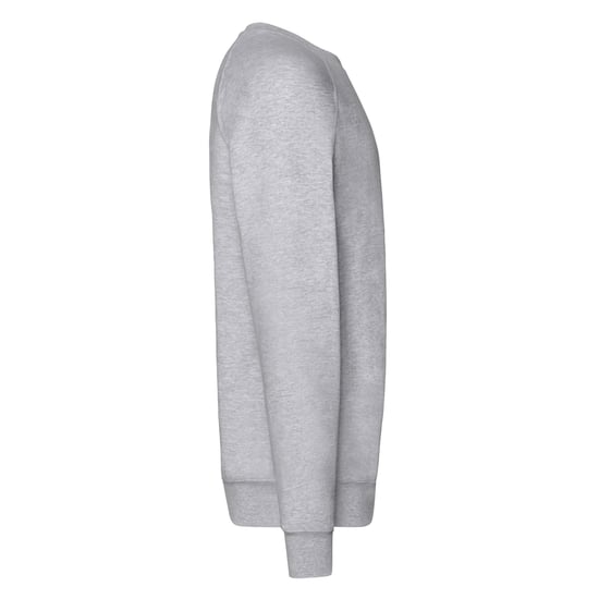 Fruit of the Loom Unisex Lichtgewicht Raglan Sweatshirt voor volwassenen (Heide Grijs) - Image 3