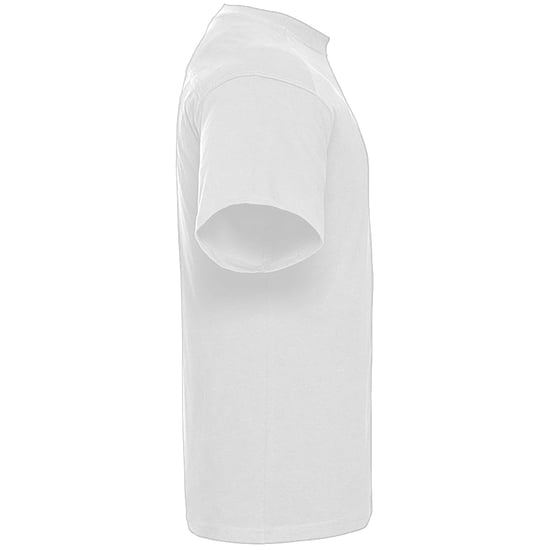 Russell Europa Heren Werkkleding Korte Mouwen Katoenen T-Shirt (Wit) - Image 3