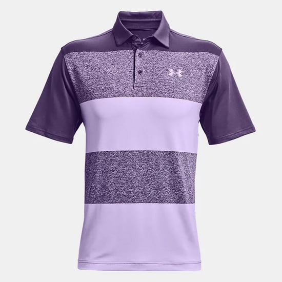 Under Armour Playoff 2.0 Mens Purple Polo Shirt