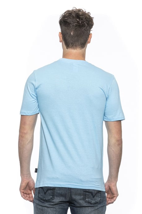 19V69 Italia Mens T-Shirt Rayan Light Blue