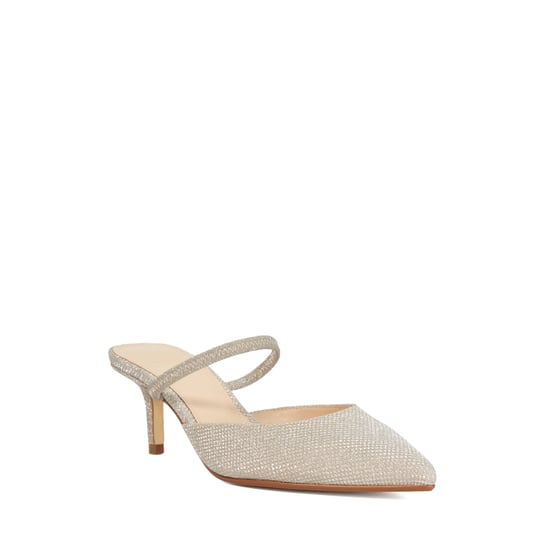 Dune Ladies Cescas - Pointed Toe Elastic Strap Kitten Heel Mules - Image 1