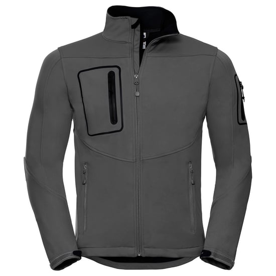 Russell Heren Sport Zachte Shell Jas (Titanium) - Image 1