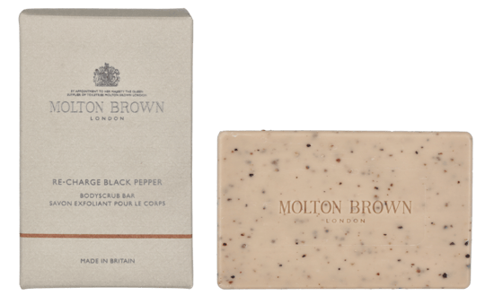 M.Brown Re-Charge Bodyscrubzeep met zwarte peper 250 g - Image 1