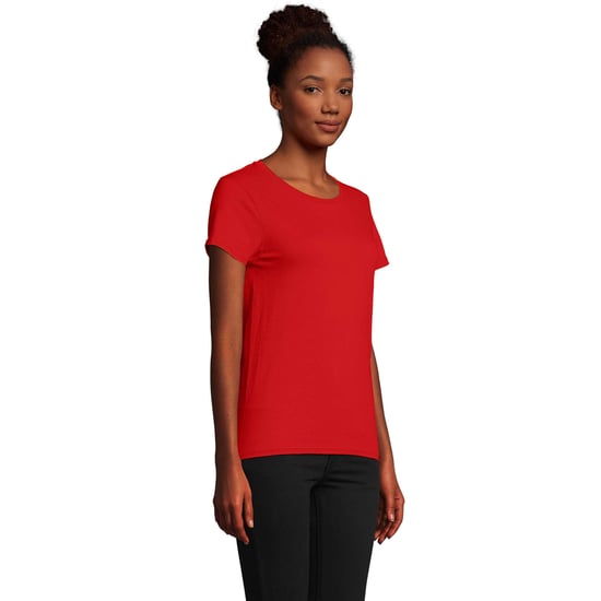 SOLS Dames/Dames Pioneer T-Shirt (Rood) - Image 3