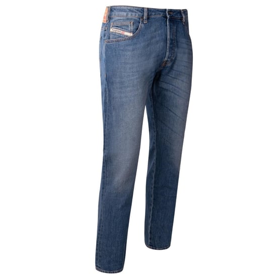 Diesel D Yennox taps toelopende medium blauwe jeans - Image 2