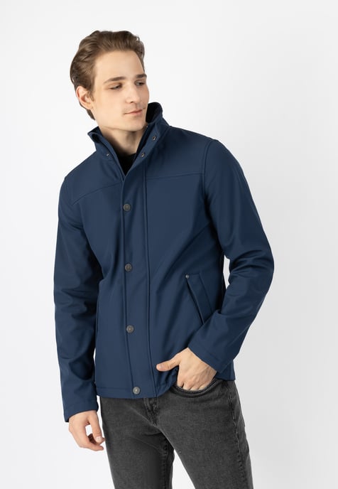 Mo softshell jas Heren marine - Image 2