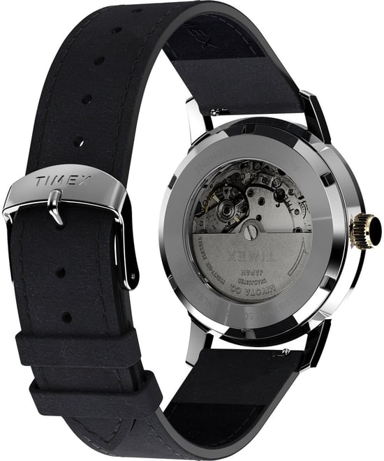 Timex Marlin Automatisch Heren Zwarte Horloge TW2W33900 - Image 4