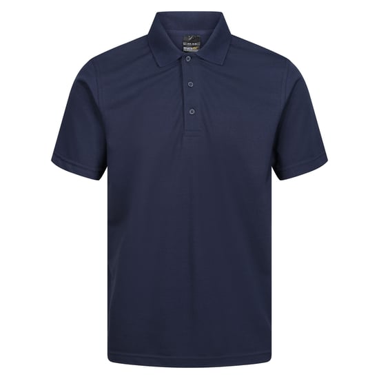 Regatta Mens Pro 65/35 Short-Sleeved Polo Shirt (Navy)