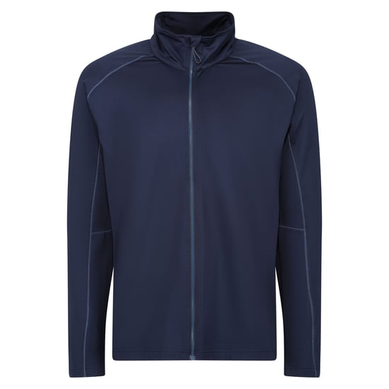 Regatta Mens Core Stretch Full Zip Midlayer (Navy)