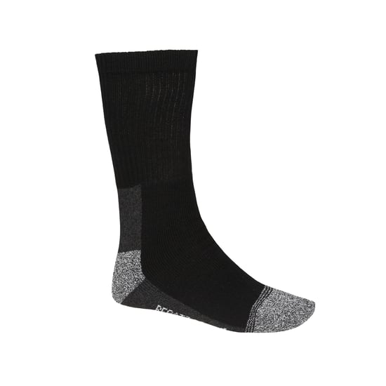 Regatta Mens Boot Socks (Pack of 5) (Black)