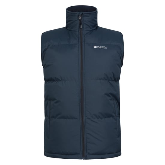 Mountain Warehouse Heren Rock Gewatteerd Gilet (Marine) - Image 1