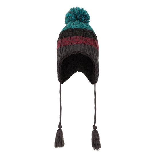 Mountain Warehouse Heren Sherpa gevoerde Trapper muts met kleurblok (Grijs) - Image 1