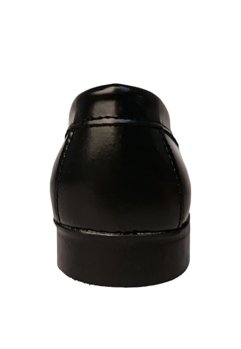 Woman's Mokassin Schuh Melq Farbe Schwarz - Image 5