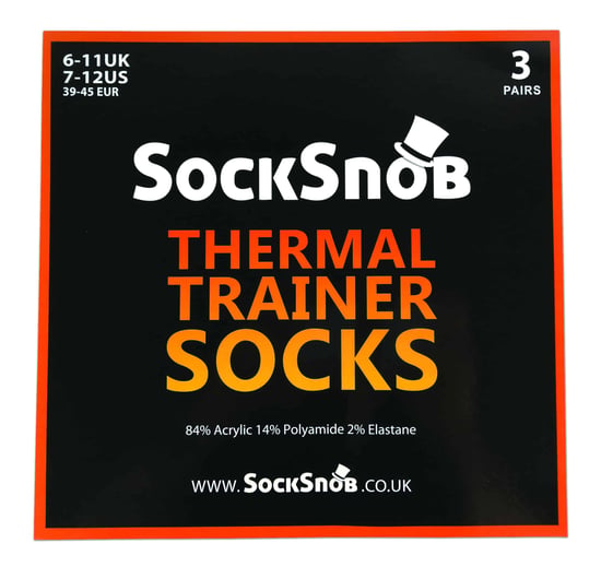 Set van 3 laag uitgesneden thermo sneakersokken voor heren - Zwart - Image 2