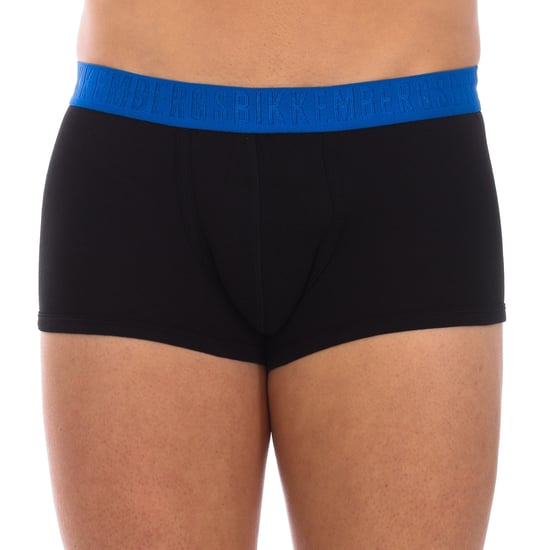 Pack-2 Men's Anatomical Front Fashion Tape Boxers BKK1UTR04BI