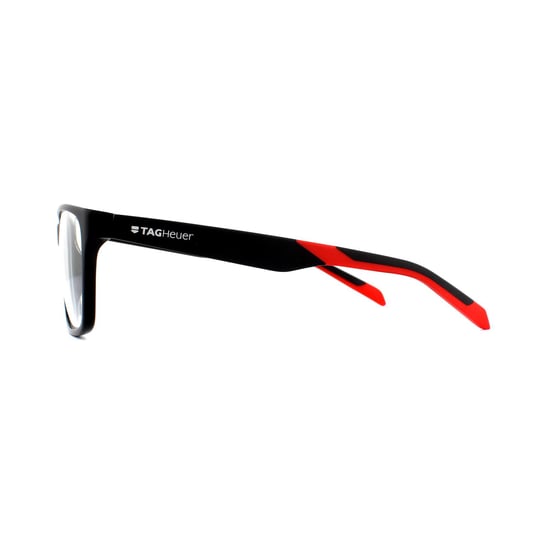 Tag Heuer Glasses Frames B-Urban TH0552 005 Black & Red