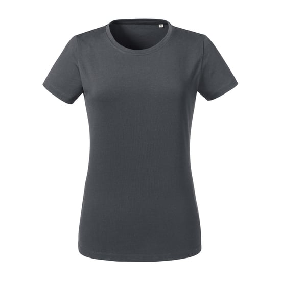 Russell Dames/dames Zwaargewicht T-Shirt met korte mouwen (Aluminium Grijs) - Image 1