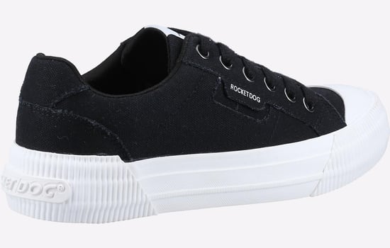 Women's Rocket Dog Cheery Canvas Pumps in White - Image 3