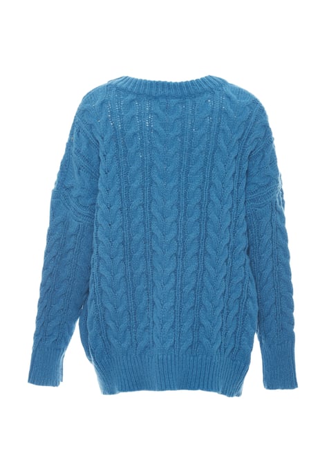 Mymo Jumper Dames turkoois - Image 2