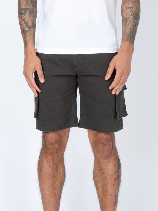 Luke 1977 Men's Club Future Cargo Shorts in Green