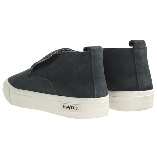 Seavees Huntington Middle Deep Navy Suede Blue Mens Shoes