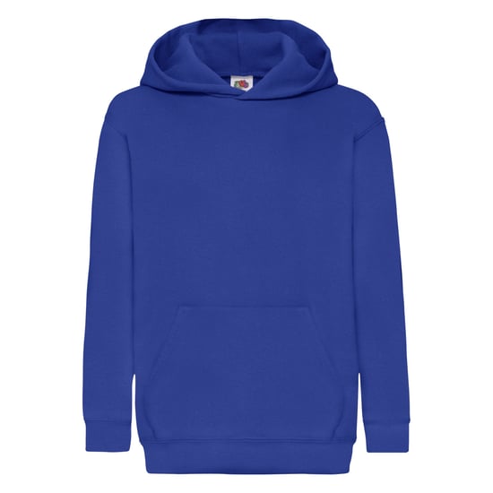 Fruit Of The Loom Kinder Unisex Sweatshirt Met Capuchon / Hoodie (Royaal Blauw) - Image 1