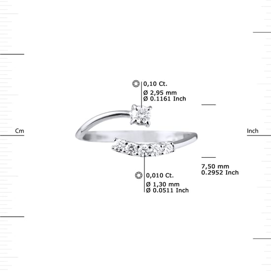 DIADEMA - Ring - Prestige Jewelery - Diamonds - White Gold