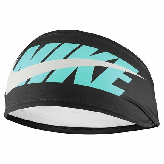 Nike Brede hoofdband (Zwart/Copa Zeil) - Image 1
