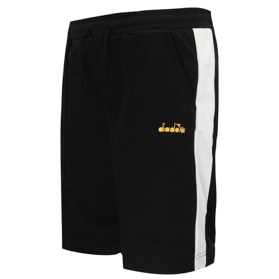 Diadora Bermuda 80s Mens Black Shorts