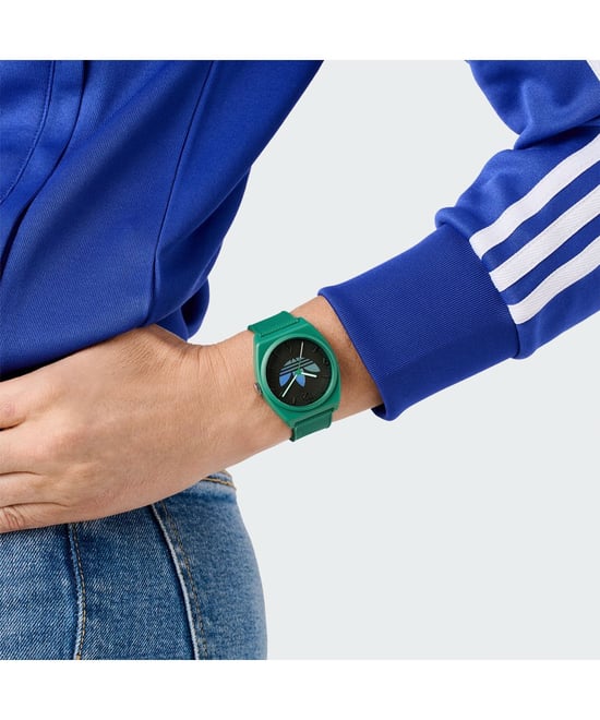 Adidas Originals Project Two Grfx Unisex Groene Horloge AOST24552 - Image 5