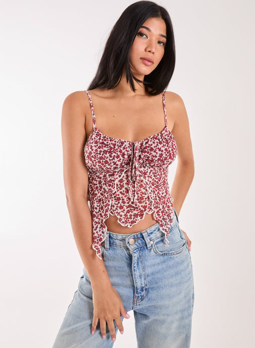 Butterfly Ditsy Cami Top
