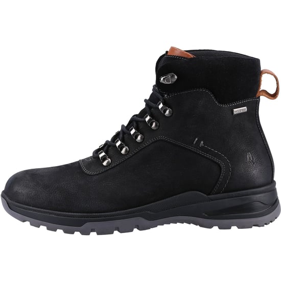 Hush Puppies Paul Leder Heren Zwart Nubuck Laarzen - Image 5