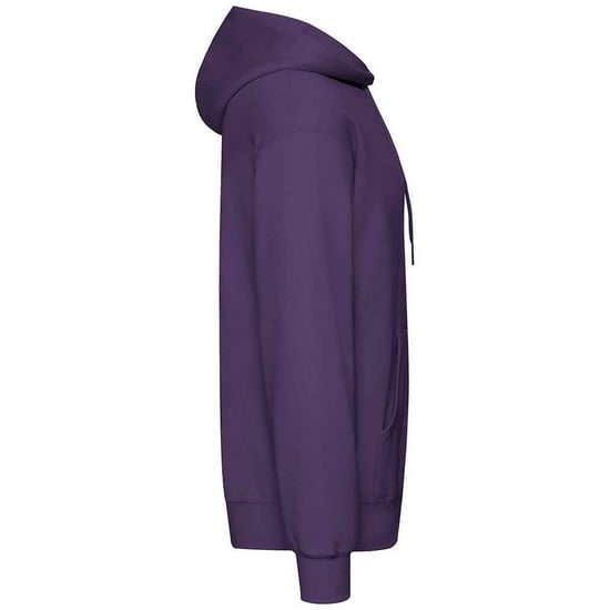 Fruit of the Loom Volwassenen Unisex klassiek sweatshirt met capuchon (Paars) - Image 3