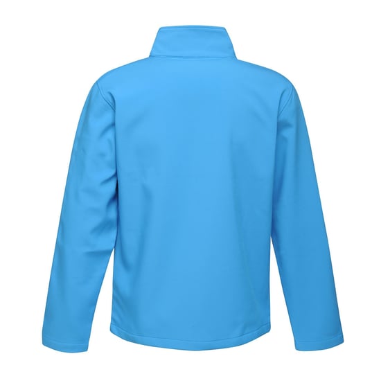Regatta Standout Mens Ablaze Printable Soft Shell Jacket (French Blue/Navy)