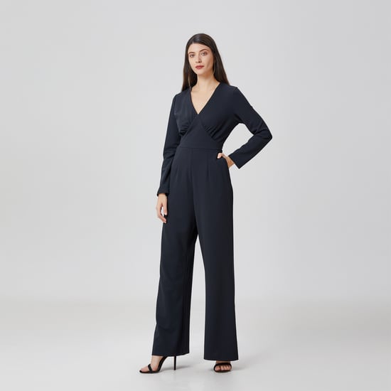 Jumpsuit met V-decolleté - Image 3
