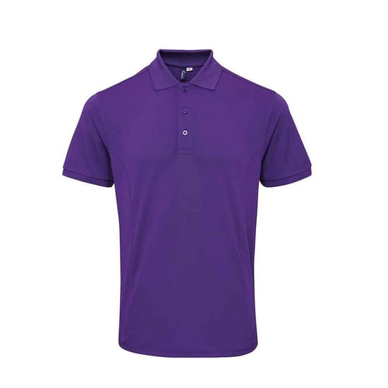 Premier Heren Coolchecker Plus Piqu Polo Shirt (Paars) - Image 1