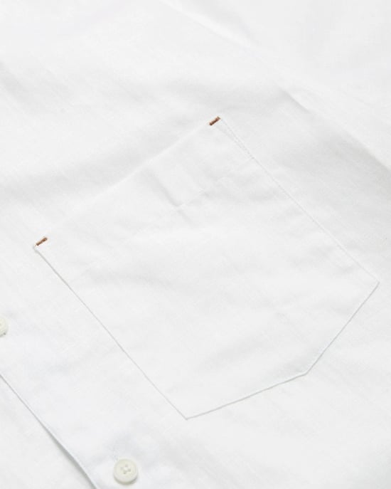 Ted Baker Palomas Heren Korte Mouwen Linnen Shirt - Image 6