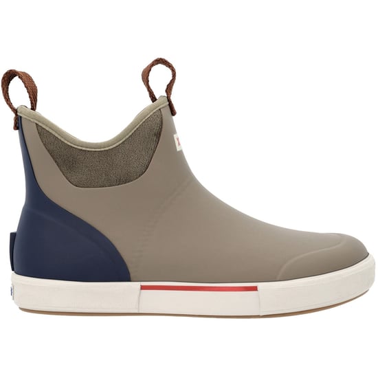 Xtratuf Enkel Deck Vintage Rubber Olive Wellington Boots - Image 4