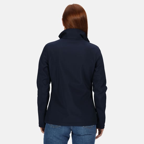 Regatta Dames/dames Ablaze 3-lagige Membraan Soft Shell Jacket (Marine) - Image 2