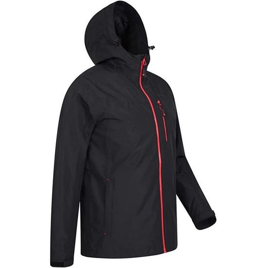Mountain Warehouse Heren Brisk Extreme Waterdicht Jasje (Zwart) - Image 4