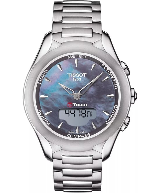 Tissot T-touch Solar Dames Zilveren Horloge T0752201110101 - Image 1