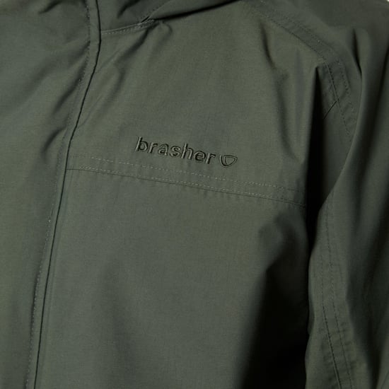Brasher Men's Grisedale Waterproof Jacket with a Fully Adjustable Hood, Hiking Raincoat
