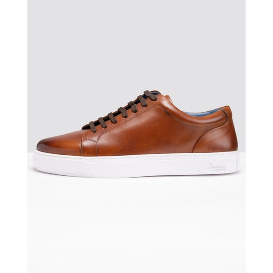 Oliver Sweeney Hayle Verouderde Kalfsleren Herensneakers - Image 3