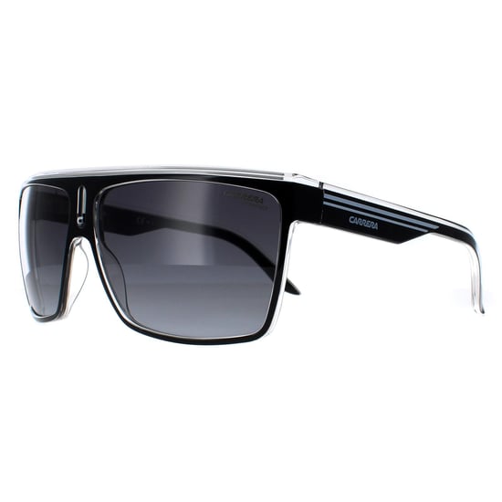 Carrera Shield Unisex Black White Grey Gradient 22