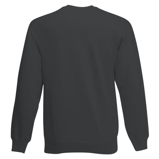 Fruit Of The Loom Heren Set-In Belcoro® garen Sweatshirt (Licht Grafiet) - Image 2