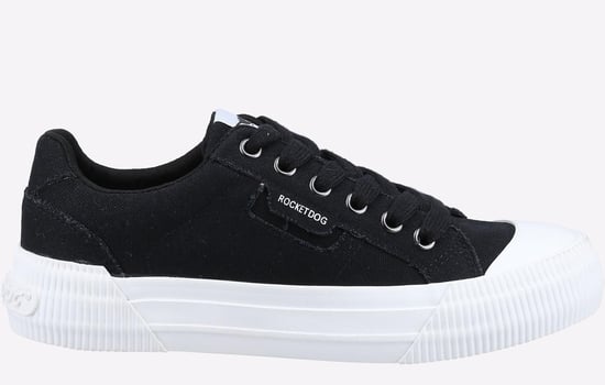 Women's Rocket Dog Cheery Canvas Pumps in White - Image 1