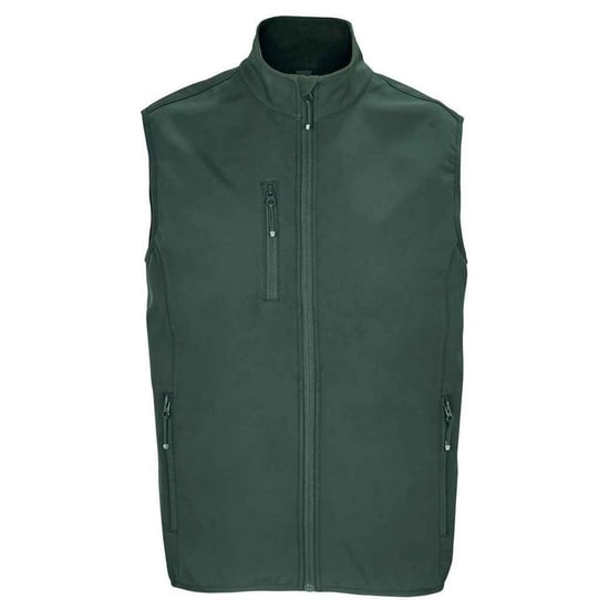 SOLS Heren Falcon Softshell gerecyclede bodywarmer (Bosgroen) - Image 1