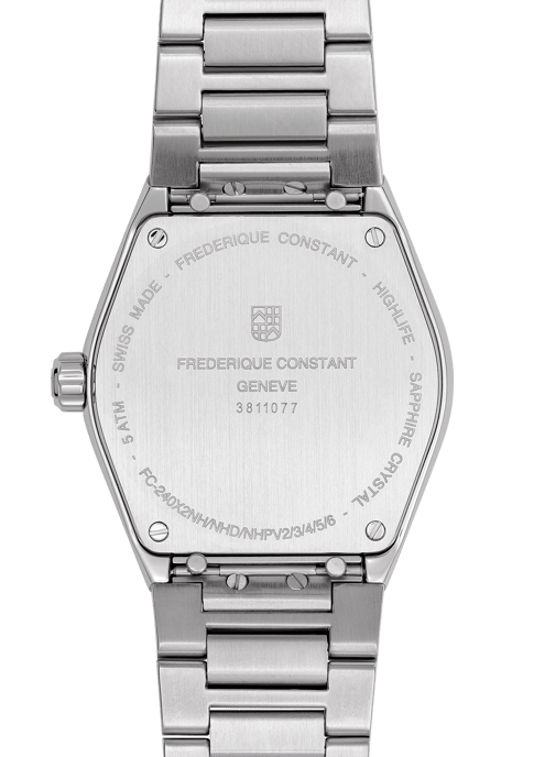 Frédérique Constant Highlife Dames Zilveren Horloge FC-240SD2NH6B - Image 2