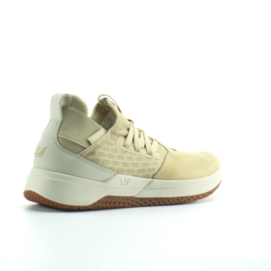 Supra Titanium Beige Synthetic Mens Lace Up Running Trainers 05673 232