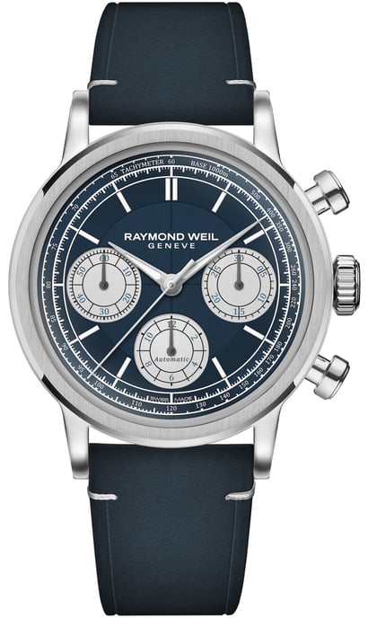 Raymond Weil Millesime Heren Blauwe Horloge 7765-STC-50651 - Image 1